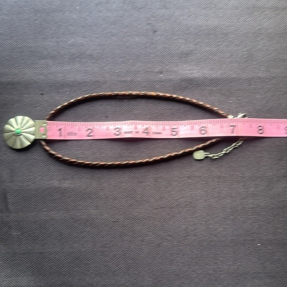 Brown and Silver Pendant Necklace Ralph Lauren - Picture 4 of 5